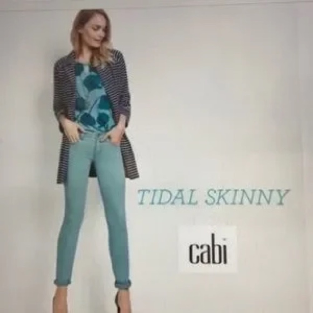 CABI Tidal Skinny Jeans - size 2